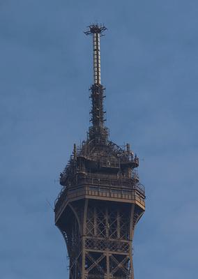 L'émetteur de la tour Eiffel